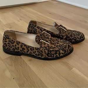 Tibi Leopard Morris Loafer